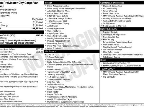 Used 2022 RAM ProMaster City Tradesman w/ Window Group 05 image 20