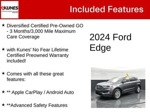 Used 2024 Ford Edge SEL AWD/4WD image 4