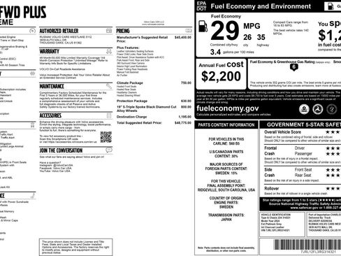 Used 2024 Volvo S60 B5 Plus w/ Climate Package FWD image 54