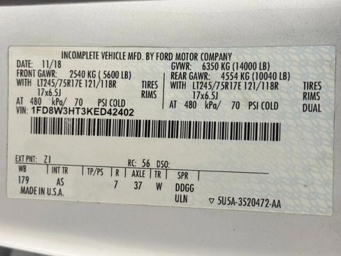Used 2019 Ford F350 XL w/ Power Equipment Group AWD/4WD image 49