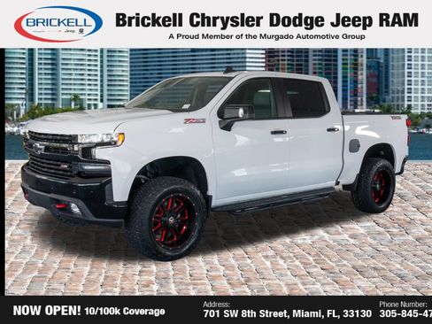 Used 2021 Chevrolet Silverado 1500 LT Trail Boss w/ Convenience Package II AWD/4WD image 3