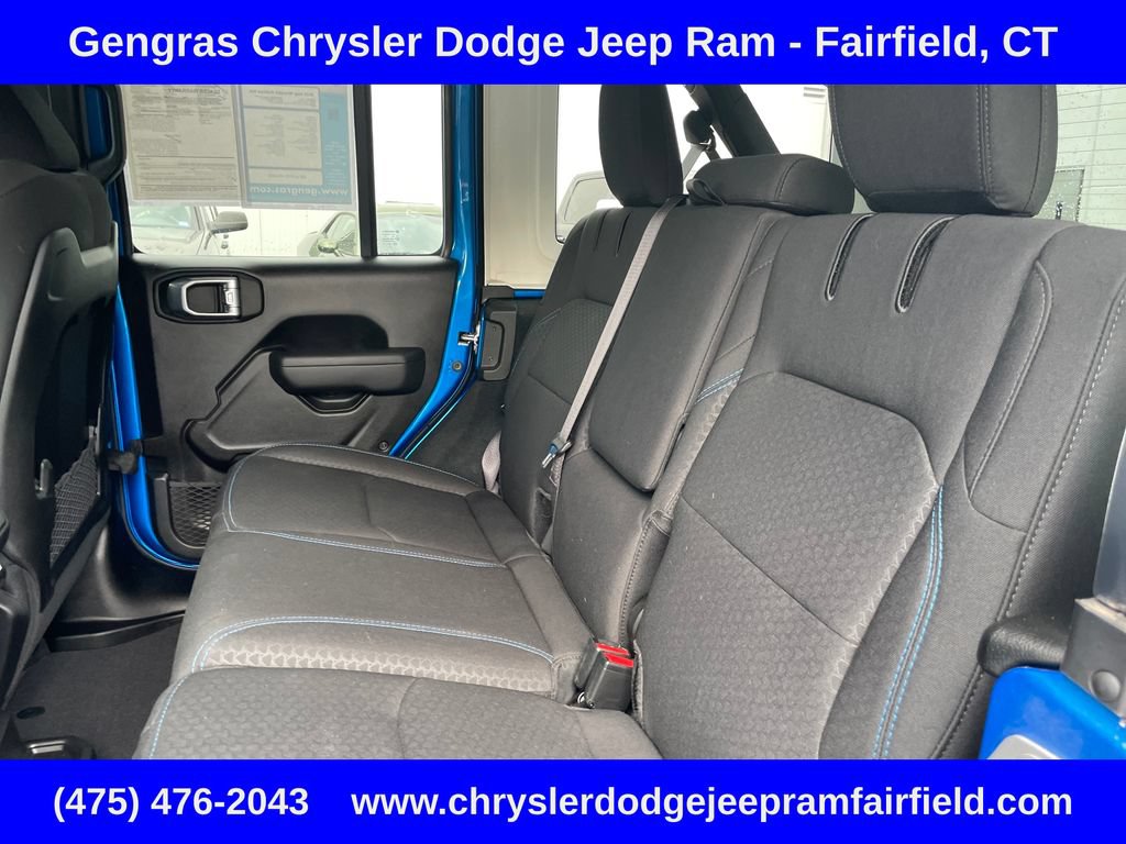Certified 2025 Jeep Wrangler Unlimited Rubicon 4xe w/ Safety Group AWD/4WD image 42