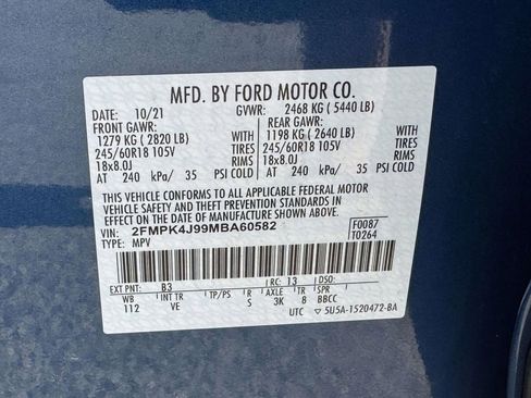 Used 2021 Ford Edge SEL w/ Convenience Package AWD/4WD image 27