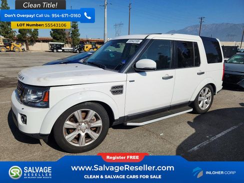 Used 2015 Land Rover LR4 HSE AWD/4WD image 1