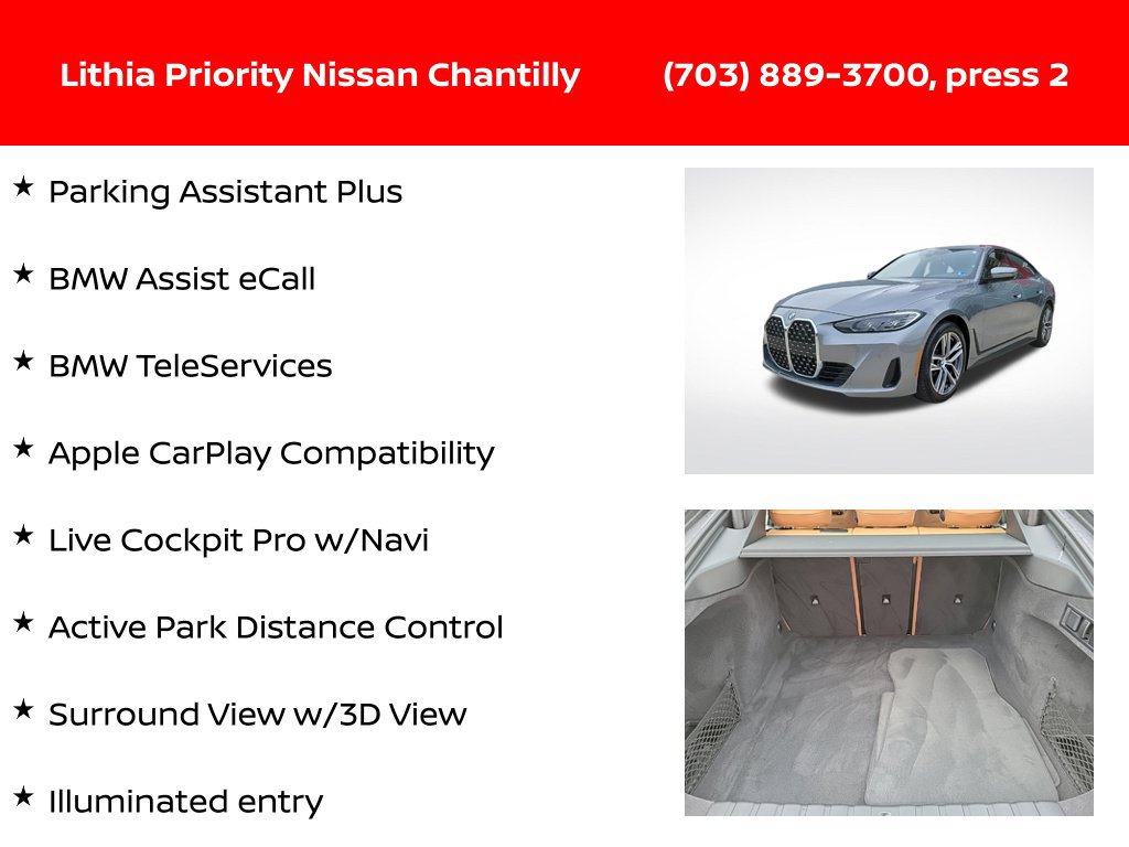 Used 2023 BMW 430i Gran Coupe xDrive w/ Premium Package AWD/4WD image 24