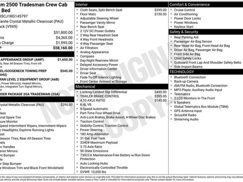 Used 2024 RAM 2500 Tradesman w/ Chrome Appearance Group AWD/4WD image 5