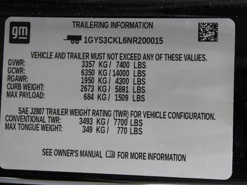 Used 2022 Cadillac Escalade Premium Luxury w/ Performance Package RWD image 95