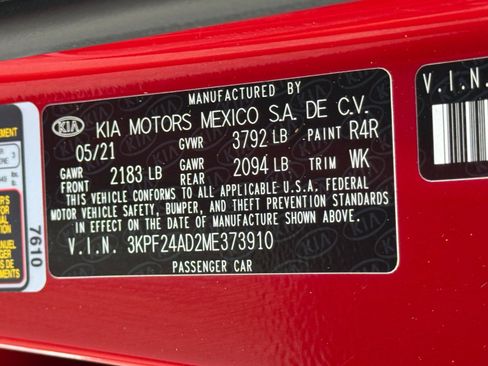 Used 2021 Kia Forte LXS FWD image 37