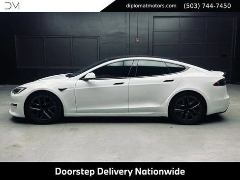 Used 2022 Tesla Model S Plaid AWD/4WD image 3