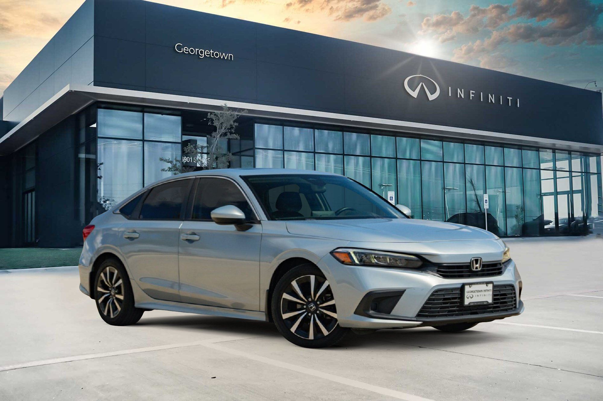 Used 2022 Honda Civic EX image 1