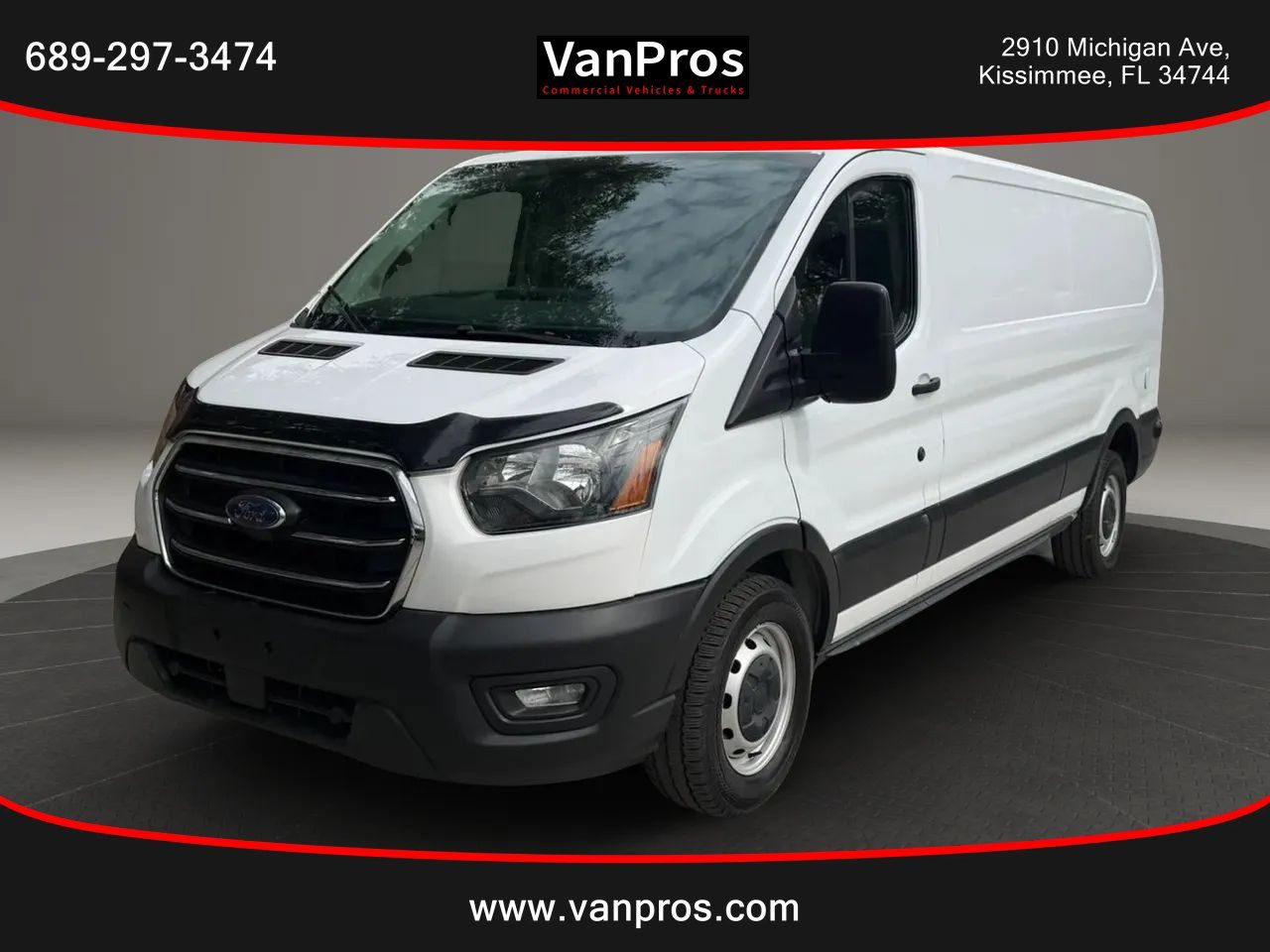 Used 2020 Ford Transit 150 Low Roof w/ Upfitter Package RWD image 1