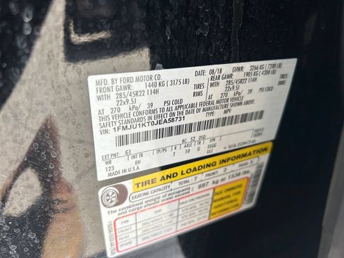 Used 2018 Ford Expedition Limited w/ Equipment Group 302A RWD image 10