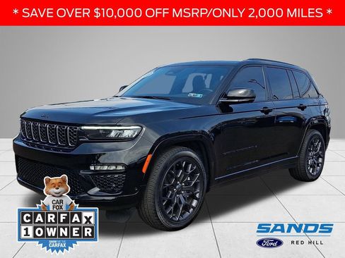 Used 2025 Jeep Grand Cherokee Summit w/ Obsidian Package image 1