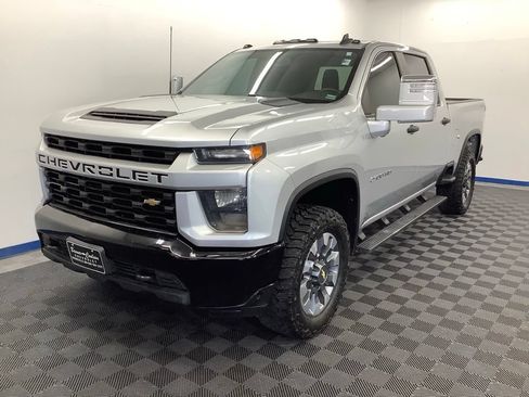 Used 2021 Chevrolet Silverado 2500 Custom w/ Custom Value Package AWD/4WD image 1