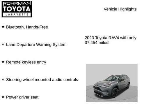 Used 2023 Toyota RAV4 XSE AWD/4WD image 7