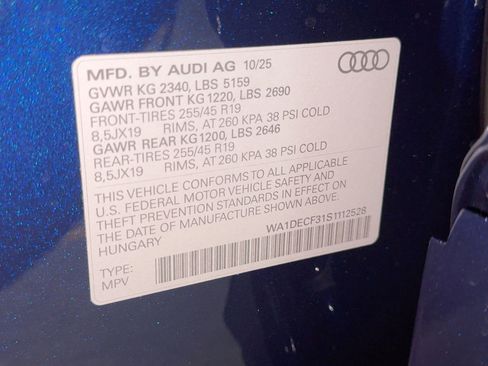 New 2025 Audi Q3 2.0T Premium image 21