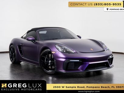 Used 2022 Porsche 718 Boxster Spyder
