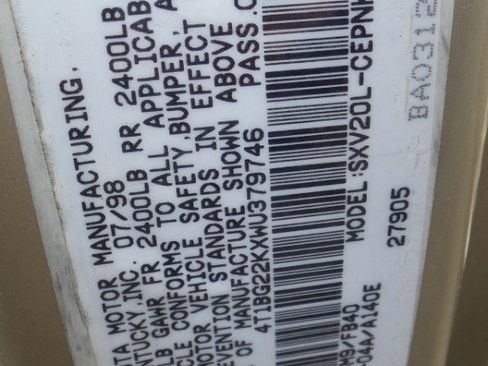 Used 1998 Toyota Camry LE image 29