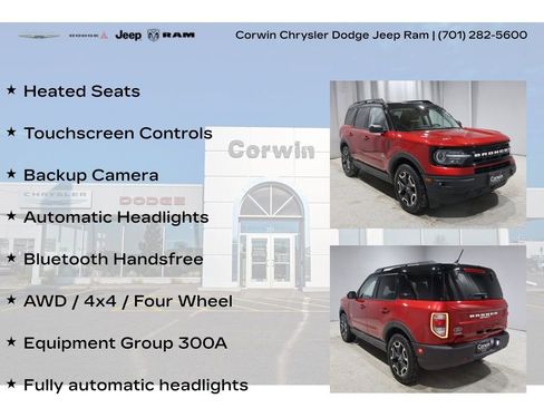 Used 2021 Ford Bronco Sport Outer Banks image 8