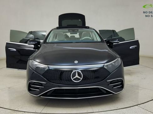Used 2023 Mercedes-Benz EQS 450+ 4MATIC Sedan w/ Manufactur Interior Package image 14