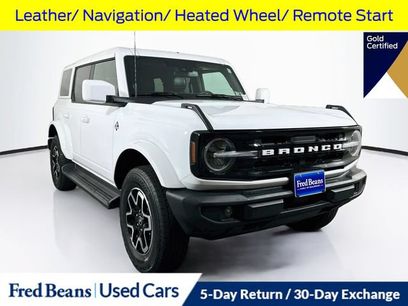 Certified 2025 Ford Bronco Outer Banks