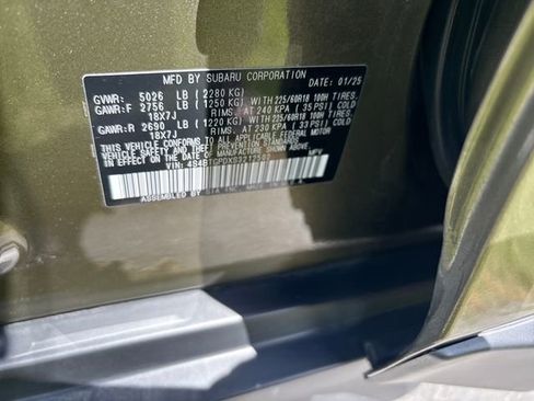 Used 2025 Subaru Outback Touring XT w/ Popular Package #2 AWD/4WD image 31