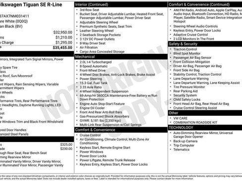 Used 2022 Volkswagen Tiguan SE R-Line image 7
