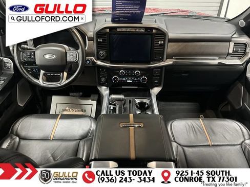 Certified 2022 Ford F150 Platinum w/ Equipment Group 701A High AWD/4WD image 13