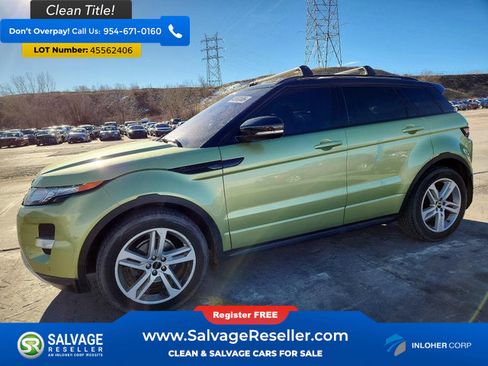 Used 2012 Land Rover Range Rover Evoque Dynamic image 1