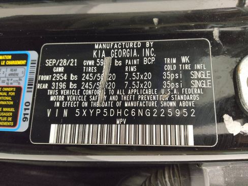Used 2022 Kia Telluride SX w/ SX Prestige Package AWD/4WD image 33