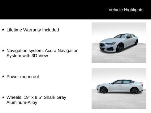New 2025 Acura TLX SH-AWD w/ A-SPEC Pkg image 5
