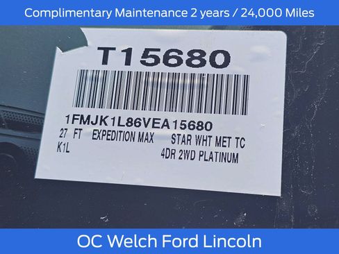 New 2027 Ford Expedition Max Platinum w/ Stealth Appearance Package RWD image 17