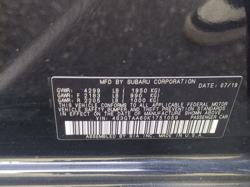 Used 2019 Subaru Impreza 2.0i AWD/4WD image 29