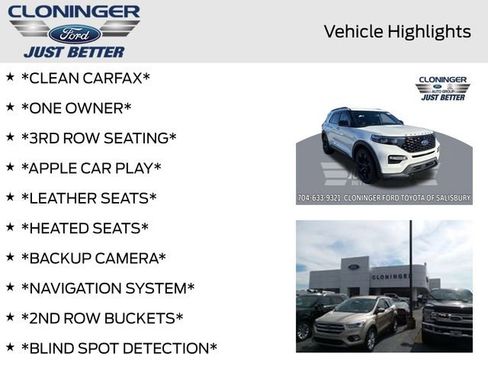 Used 2023 Ford Explorer ST-Line w/ Class IV Trailer Tow Package image 4