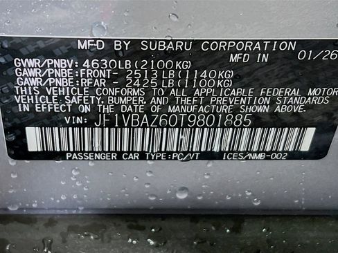 New 2026 Subaru WRX tS image 24