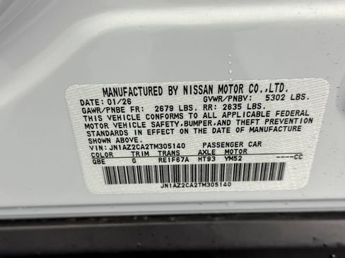 New 2026 Nissan Leaf SV+ w/ Illuminated Package FWD image 28