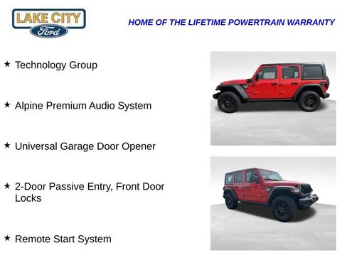 Used 2024 Jeep Wrangler Unlimited AWD/4WD image 11