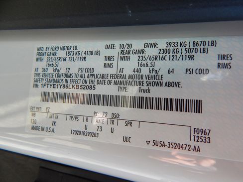 Used 2020 Ford Transit 150 Low Roof image 27