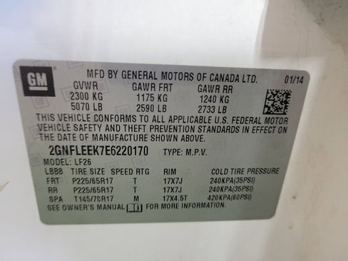 Used 2014 Chevrolet Equinox LS AWD/4WD image 33