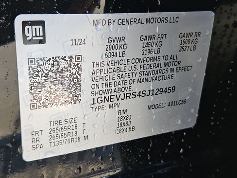 Used 2025 Chevrolet Traverse Z71 w/ Driver Confidence Package image 38