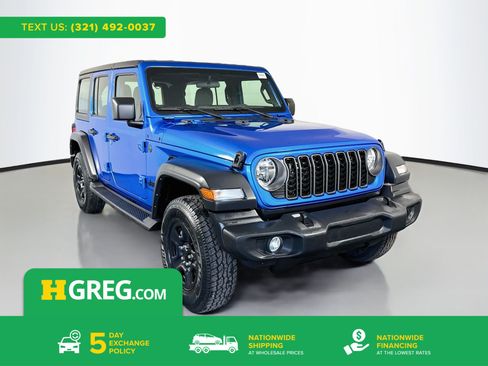 Used 2024 Jeep Wrangler Unlimited Sport AWD/4WD image 1