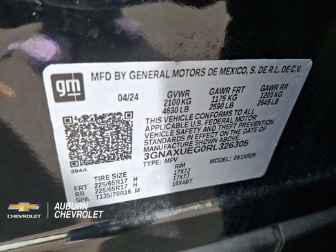 Certified 2024 Chevrolet Equinox LT AWD/4WD image 29