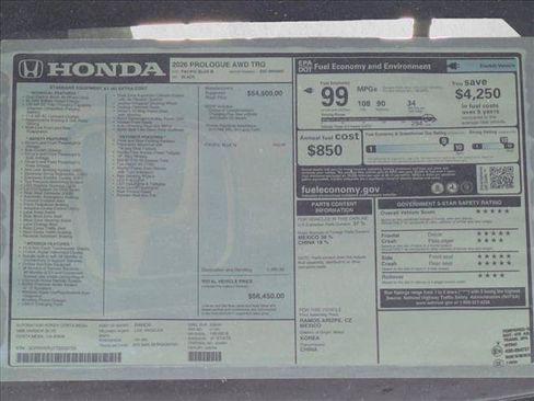 New 2026 Honda Prologue Touring image 17