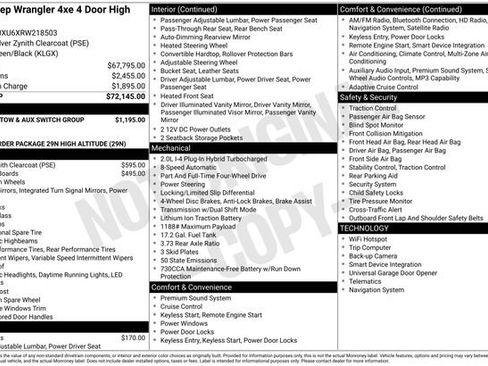 Used 2024 Jeep Wrangler High Altitude AWD/4WD image 6