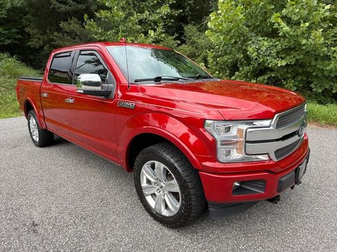 Used 2020 Ford F150 Platinum w/ Technology Package AWD/4WD image 4
