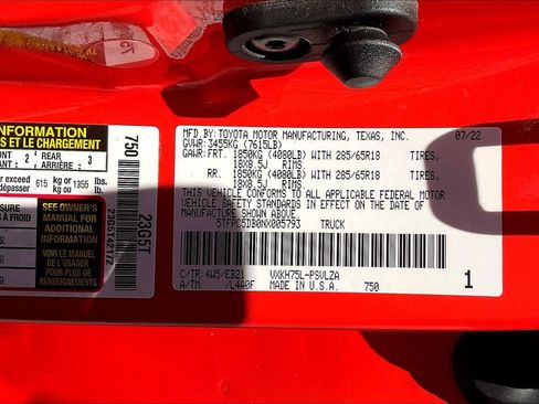 Used 2022 Toyota Tundra TRD Pro AWD/4WD image 35