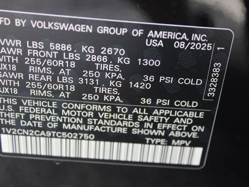 New 2026 Volkswagen Atlas Peak Edition AWD/4WD image 35