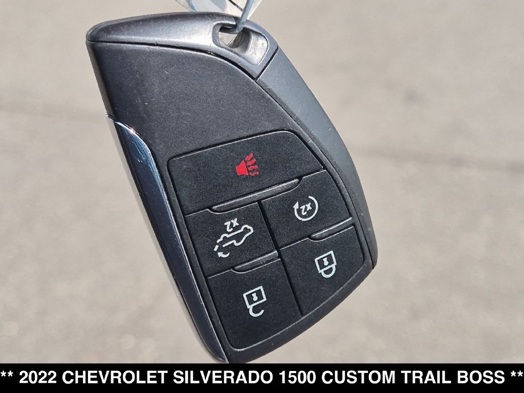 Used 2022 Chevrolet Silverado 1500 Custom Trail Boss w/ Midnight Edition AWD/4WD image 28