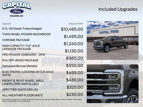 New 2025 Ford F250 King Ranch w/ Chrome Package AWD/4WD image 5