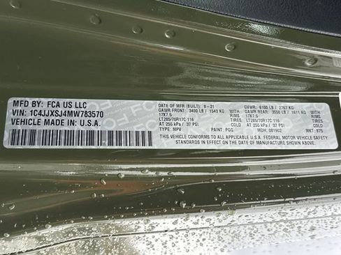 Used 2021 Jeep Wrangler Unlimited Rubicon image 33